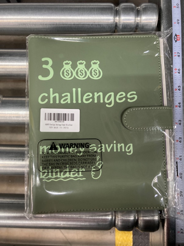 Photo 2 of 100 envelopes money saving challenge,A5 money saving budget binder,$5,050 savings challenges book w/envelopes,scratch off money saving challenge w/Numbers Pouches for women&Budgeting Planner Olive Green