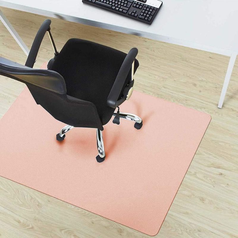 Photo 1 of Extra Large Chair Mat for Wood Floor,Non-Slip Computer Chair Mat for Office Chair/Rolling Chair,Protective Carpet Mat,Anti-Scratch Floor Mat Home Office Desk Pad,Easy Clean, 27.5x55inch