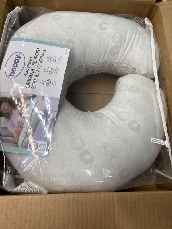 Photo 2 of Boppy Nursing Pillow – Bare Naked | Breastfeeding and Bottle Feeding, Propping Baby, Tummy Time, Sitting Support | Pillow Only