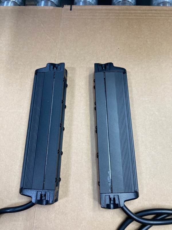 Photo 1 of Rough Country 6" Black Series Slimline CREE LED Light Bars | Pair - 70406ABL