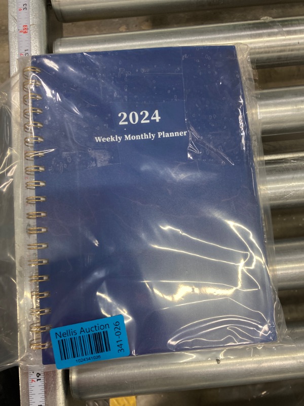 Photo 2 of Ymumuda Planner 2024-2025,12 Months, JUL.2024 to JUN.2025, 8.5" X 11", 2024-2025 Weekly Monthly Planner with Spiral Bound, Waterproof Hardcover & Large Writing Blocks, Dark Blue