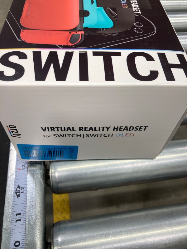 Photo 1 of Orzly VR Headset Designed for Nintendo Switch & Switch OLED Console with Adjustable Lens for a Virtual Reality Gaming Experience and for Labo VR - Colour Pop - Gift Boxed Edition Tanami