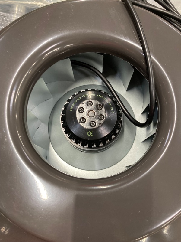 Photo 1 of 12 Inch Inline Duct Fan, 942 CFM Inline Fan Duct Exhaust Fan Constant Speed for for Grow Tent, Indoor Garden Ventilation, NSK/SKF bearings, ETL Listed