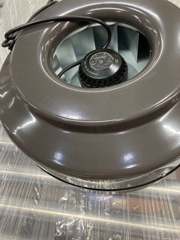 Photo 1 of 12 Inch Inline Duct Fan, 942 CFM Inline Fan Duct Exhaust Fan Constant Speed for for Grow Tent, Indoor Garden Ventilation, NSK/SKF bearings, ETL Listed