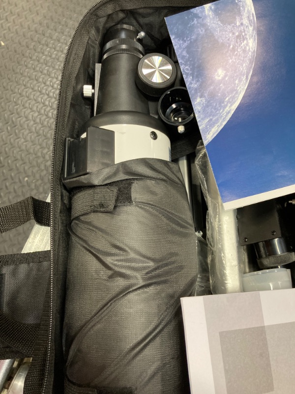 Photo 3 of Telescope, 80mm Aperture Telescopes for Adults Astronomy & Kids & Beginners, Portable 500mm Refracting Telescope with an Adjustable Tripod, a Bag, a Phone Adapter & a Wireless Remote