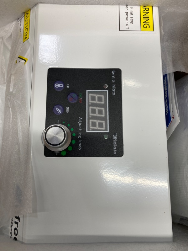 Photo 3 of Frifreego Commercial Grade Heat Sealer Automatic Continuous Heat Bag Sealing Machine, Temp&Speed Adjustable, Heavy Duty Horizontal Bag Sealing Machine for Kinds of Plastic Packing Bags, Desktop White