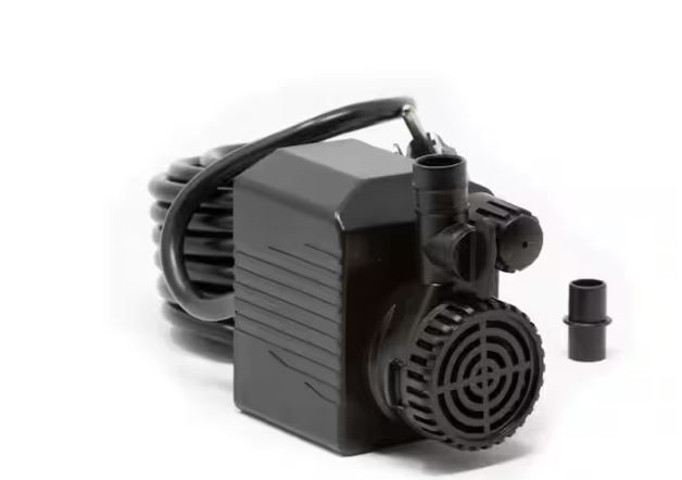 Photo 1 of 290 GPH Low Water Auto Shut-Off Submersible Fountain Pump
