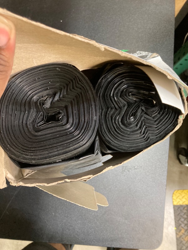 Photo 2 of 50 Gal. Black Extra Large Trash Bags (50-Count)
