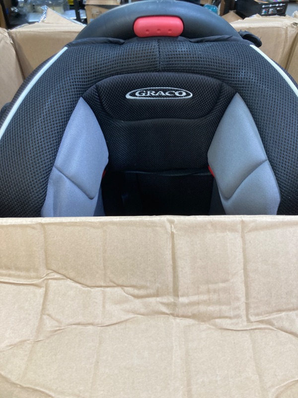 Photo 3 of Graco Slimfit 3 in 1 Car Seat | Slim & Comfy Design Saves Space in Your Back Seat