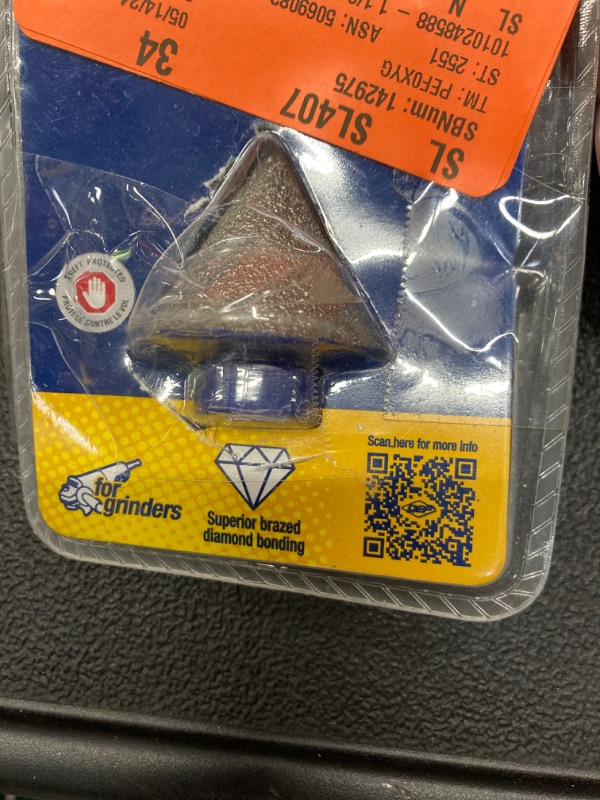 Photo 1 of 1-1/2 in. (38 mm) Diamond Milling Cone
