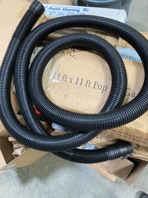 Photo 1 of 2-1/2 in. x 13 ft. DUAL-FLEX Tug-A-Long Locking Vacuum Hose for RIDGID Wet/Dry Shop Vacuums
