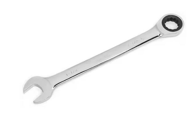 Photo 1 of 1-1/4 in. 12-Point Ratcheting Combination Wrench
