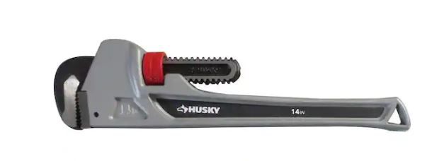 Photo 1 of 14 in. Aluminum Pipe Wrench
