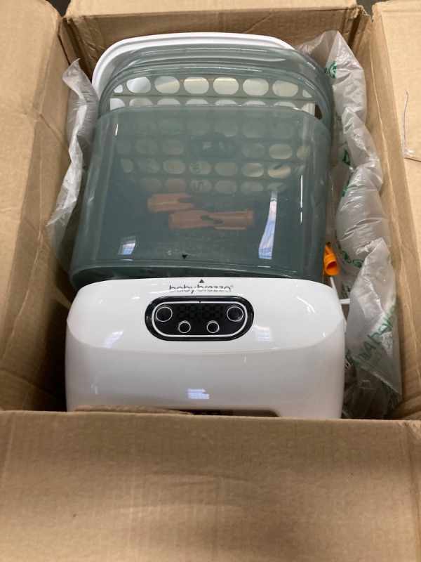 Photo 1 of Baby Brezza Baby Bottle Sterilizer and Dryer Advanced – Electric Steam Sterilization Machine – Universal Sterilizing for All Bottles: Plastic + Glass + Pacifiers + Breast Pump Parts - HEPA Filtration