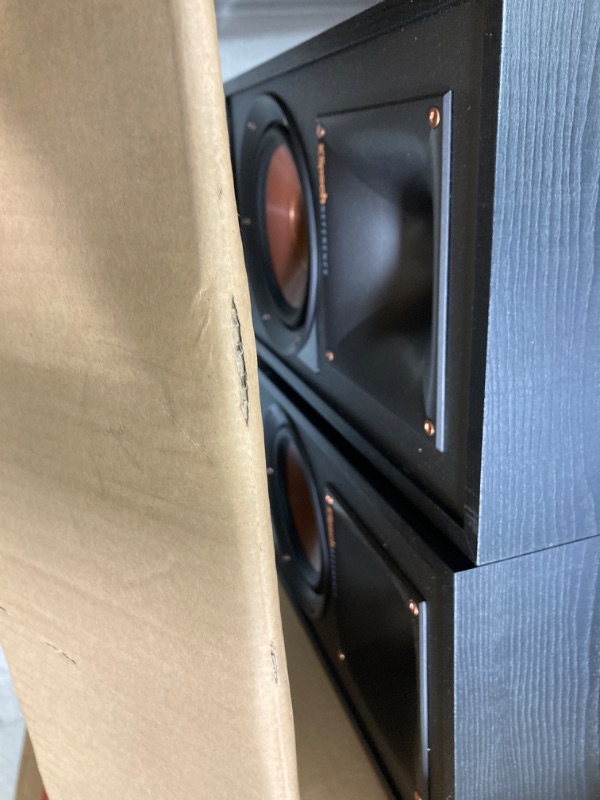 Photo 3 of Klipsch R-41M Powerful Detailed Bookshelf Home Speaker Set of 2 Black Pair