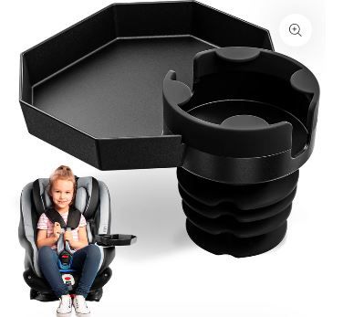 Photo 1 of KIDS TRAVEL TRAY - CAR SEAT CUP HOLDER TRAY
