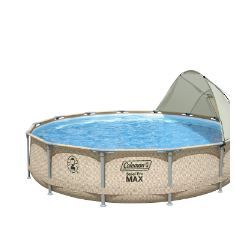 Photo 1 of ***(PARTS ONLY)***
Coleman Steel Pro Max 14' x 33" Round Metal Frame Above Ground Pool Set
