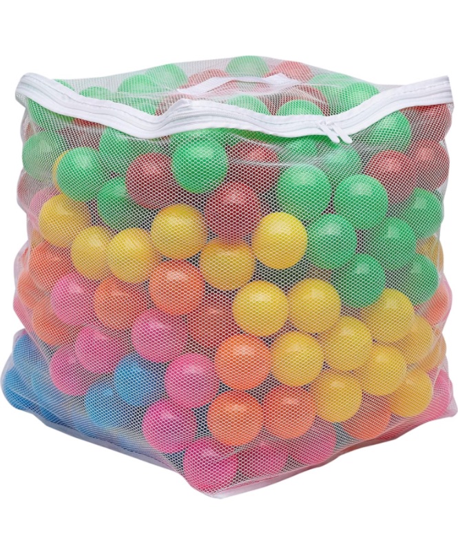 Photo 1 of  BPA Free Crush-Proof Plastic Ball, Pit Balls with Storage Bag, Toddlers Kids 12+ Months