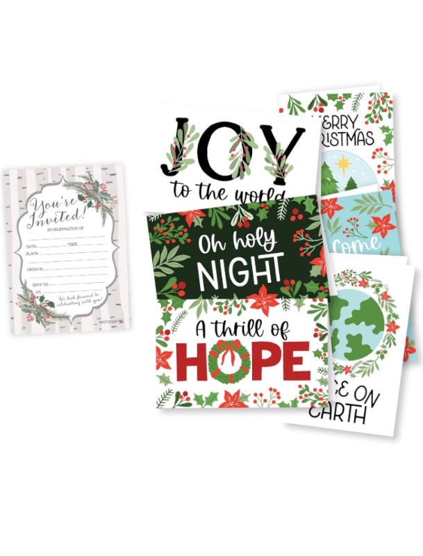 Photo 1 of (3 Pack Bundle) Hadley Designs 24 Winter Greenery Religious Christmas Cards Boxed With Envelopes, 25 Holiday Party Invitations, Christmas Invite, Merry Christmas Cards, Dinner Event Themed Card Ideas
Expo International Letter W Sequin Patches/Appliques, P