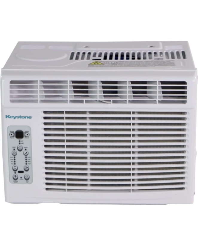 Photo 1 of GE 6,100 BTU Portable Air Conditioner for Small Rooms up to 250 sq ft., 3-in-1 with Dehumidify, Fan and Auto Evaporation, Included Window Installation Kit https://a.co/d/cxk3hIg