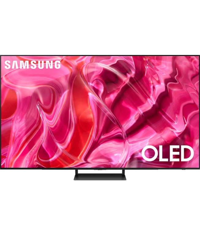 Photo 1 of ****PARTS ONLY*** SAMSUNG 65-Inch Class OLED 4K S90C Series Quantum HDR, Dolby Atmos Object Tracking Sound Lite, Ultra Thin, Q-Symphony 3.0, Gaming Hub, Smart TV with Alexa Built-in (QN65S90C, 2023 Model), Titan Black