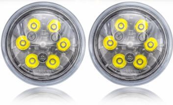 Photo 1 of 27W Spot Green Round Work LED Light Fog Offroad Off Road Lights Driving Lamp Waterproof for Hunting Pickup UTV Truck Car Boat SUV Boat 4WD ATV 12V 24V 4x4 Tractor Motorcycle?2pcs?
