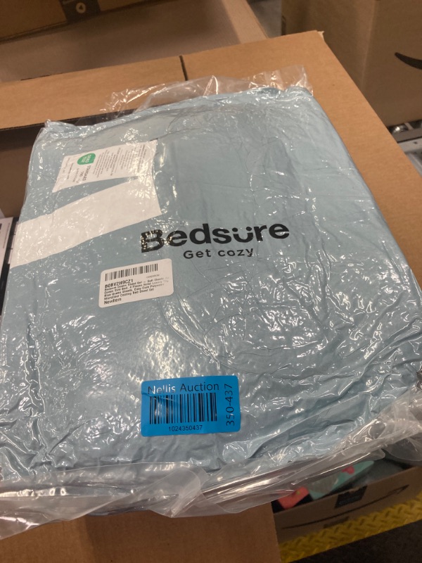 Photo 1 of Bedsure Queen Sheet Set - Soft Sheets for Queen Size Bed