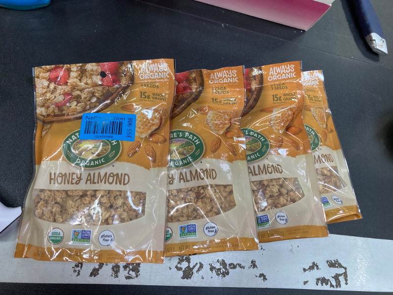 Photo 2 of Nature's Path Organic Gluten Free Honey Almond Granola.   ***PACK OF 4*** 