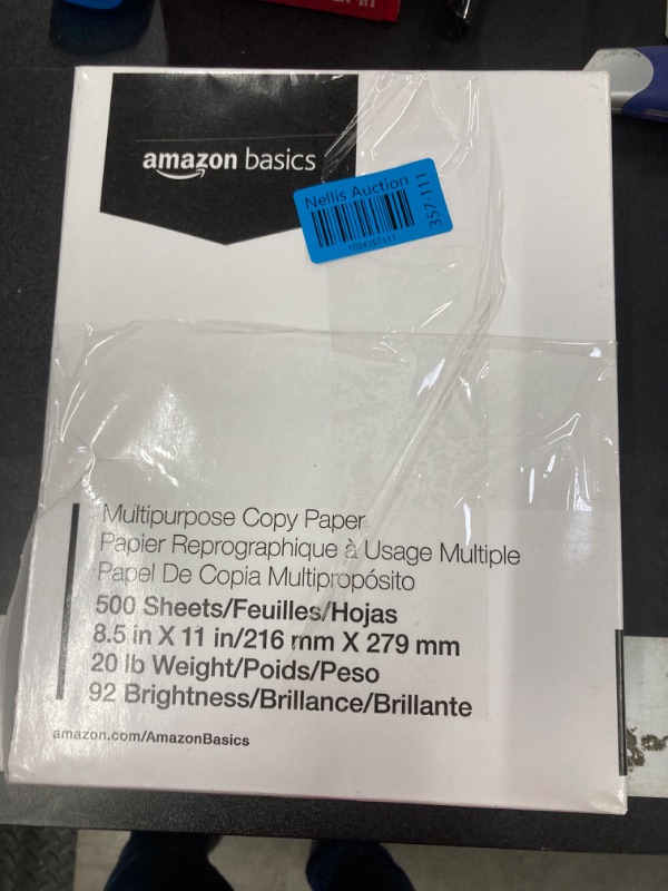 Photo 2 of Amazon Basics Multipurpose Copy Printer Paper.   ***PACK OF 2***
