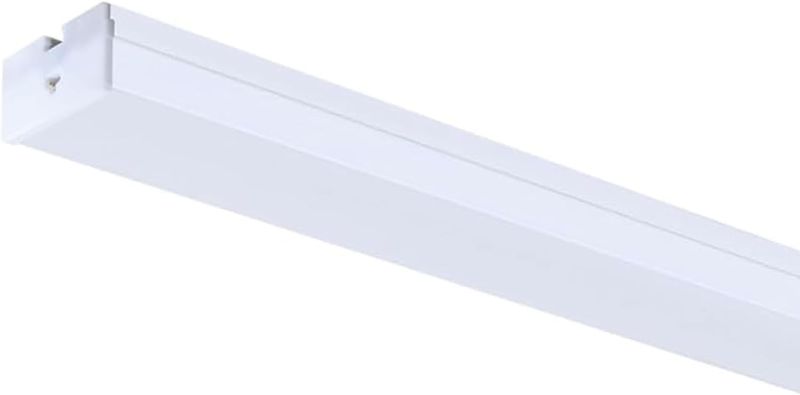 Photo 1 of 60W 4FT LED Ceiling Light Fixture, LED Flush Mount Wraparound Light, 6000LM, 5000K Daylight, Perfect Ceiling Lighting for Garage, Kitchen, Office