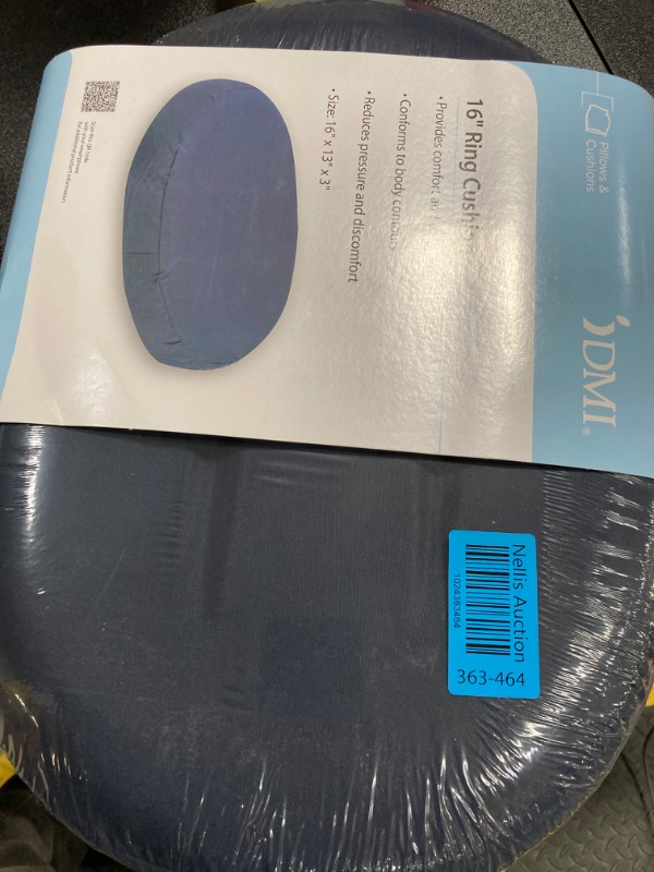 DMI Seat Cushion Donut Pillow and Chair Pillow for Tailbone Pain Relief