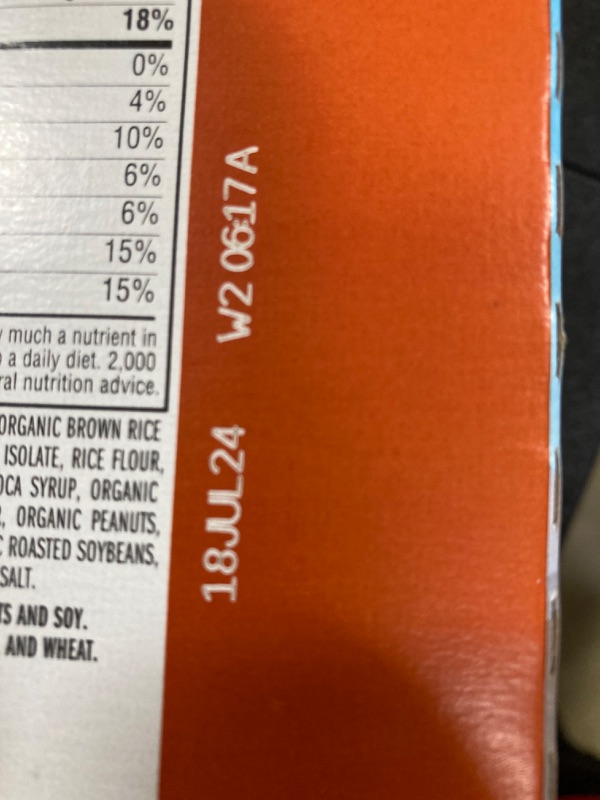 Photo 3 of **Expired 07/18/2024** CLIF BAR - Crunchy Peanut Butter - Made with Organic Oats - 11g Protein - Non-GMO - Plant Based - Energy Bars - 2.4 oz. (12 Pack) Crunchy Peanut Butter 12 Count (Pack of 1)