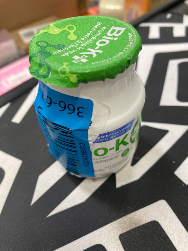 Photo 2 of ***BEST BY DATE: 8/19/2024***   Bio-K Plus, Probiotic Fermented Rice Blueberry Organic, 3.5 Fl Oz (Pack of 1)