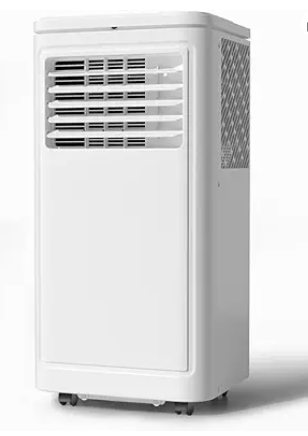 Photo 1 of Joy Pebble Portable Air Conditioner, 10000 BTU for Room up to 450 sq. ft, Portable AC with Dehumidifier & Fan, 2 Fan Speeds, 24H Timer, Remote Control, Energy Efficiency
