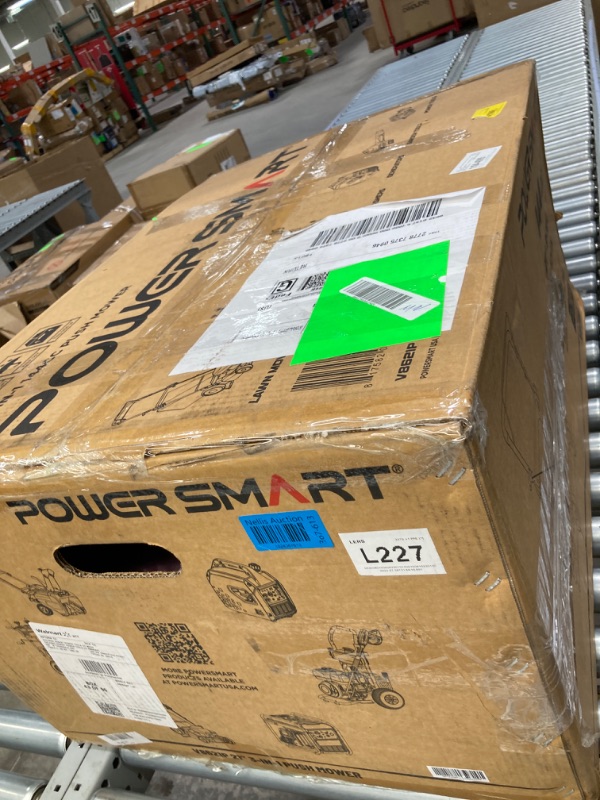 Photo 1 of PowerSmart Gas Push Lawn Mower Powered 21-inch 3-in-1 with 144cc Engine, 6-Position Height Adjustment
