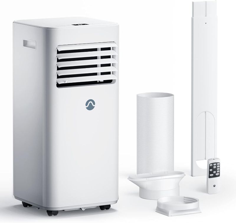 Photo 1 of ***SEE NOTES***Portable Air Conditioners, 10000 BTU Portable AC for Room up to 450 Sq. Ft., 3-in-1 AC Unit, Dehumidifier & Fan with Digital Display, Remote Control, Window Installation Kit, 24H Timer, Sleep Mode