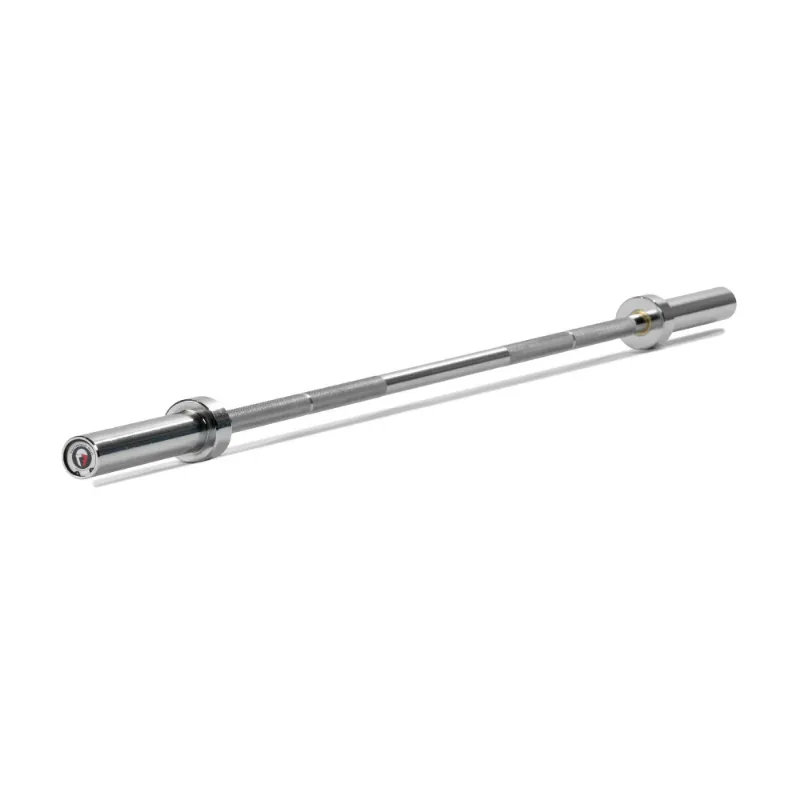 Photo 1 of  Olympic Technique Training Barbell, 6 FT Chrome Finish, 15 KG(33lb) 28MM Shaft, Rated 500 LB