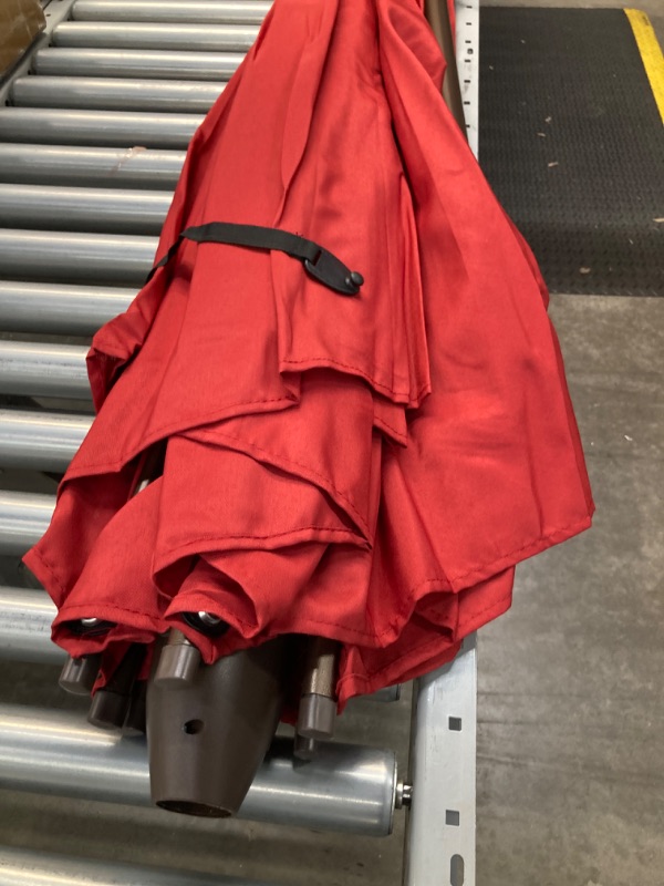 Photo 3 of 11FT Red patio umbrella 