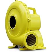 Photo 1 of  450w Inflatable Commercial Air Blower for Outdoor Bounce Houses, Water Slides air Sofas, Paint Booth and Other Suitable Large Outdoor inflatables Electric Air Pump Fan