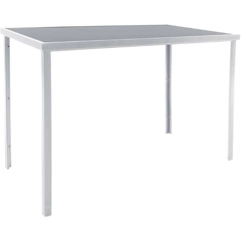 Photo 1 of Hanover Naples Aluminum Glass Bar Table