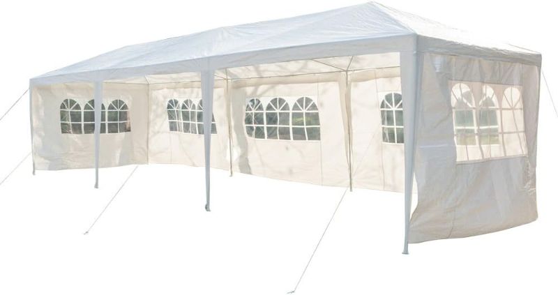 Photo 1 of 10'x30' Party Wedding Outdoor Patio Tent Canopy Heavy Duty Gazebo Pavilion -5
