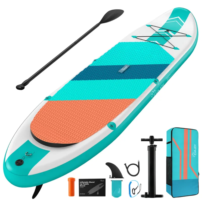 Photo 1 of 10.8 ft. Inflatable Stand Up Paddle Board, All Round iSUP Paddleboarding, with Pump & Accessories Pack