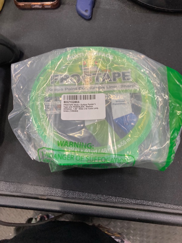 Photo 2 of FrogTape 1.88 in. W x 60 yd. L Green Medium Strength Painter's Tape 1 pk