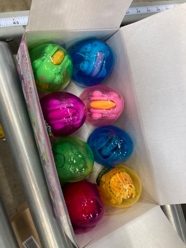 Photo 1 of Anditoy 8 Pack Jumbo Unicorn & Dinosaur Deformation Eggs Prefilled Plastic Easter Eggs with Toys Inside for Kids Boys Girls Toddlers Easter Basket Stuffers Gifts Fillers Party Favors
