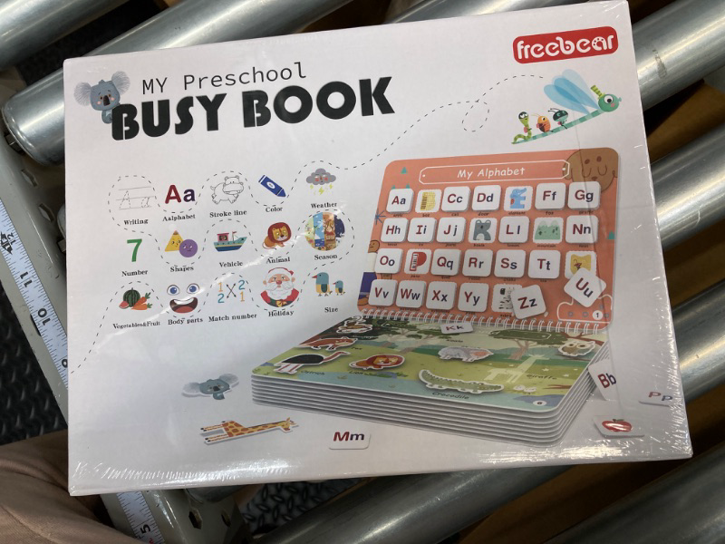 Photo 1 of Freebear Busy Book for Toddlers Sticker Books for 2 3 4 Years Old, Preshool Learning Activities for Kids, Toddler Learning Education Toys, Montessori Travel Toys Gifts for Girls & Boys, Animal World