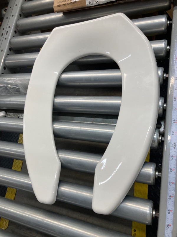 Photo 1 of Bemis 7800TDG 000 Plastic Toilet Seat Elongated White