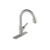 Photo 1 of ***MISSING BASE PLATE*** Avenue Single-Handle Pull-Down Sprayer Kitchen Faucet in Satin Lustrous Steel
