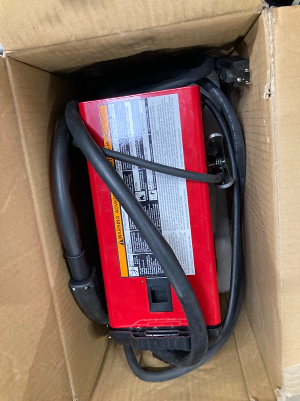 Photo 2 of Lincoln Electric 90i FC Flux Core Wire Feed Weld-PAK Welder, 120V Welding Machine, Portable w/Shoulder Strap, Protective Metal Case, Best for Small Jobs, K5255-1 & Traditional MIG/Stick Welding Gloves Flux-Cored Welder + Welding Gloves