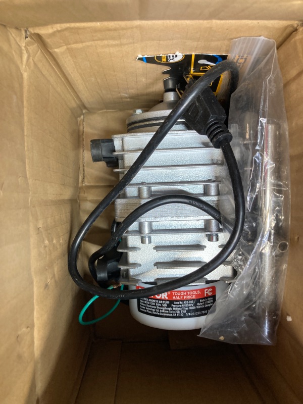 Photo 2 of VEVOR Electromagnetic Commercial Air Pump 50 Watt 1110 GPH Hydroponic Air Pump for Aquarium Fish Tank Pond&Hydroponics Systems