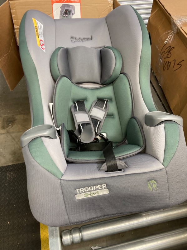 Photo 2 of Baby Trend Trooper 3-in-1 Convertible Car Seat, Dash Sage